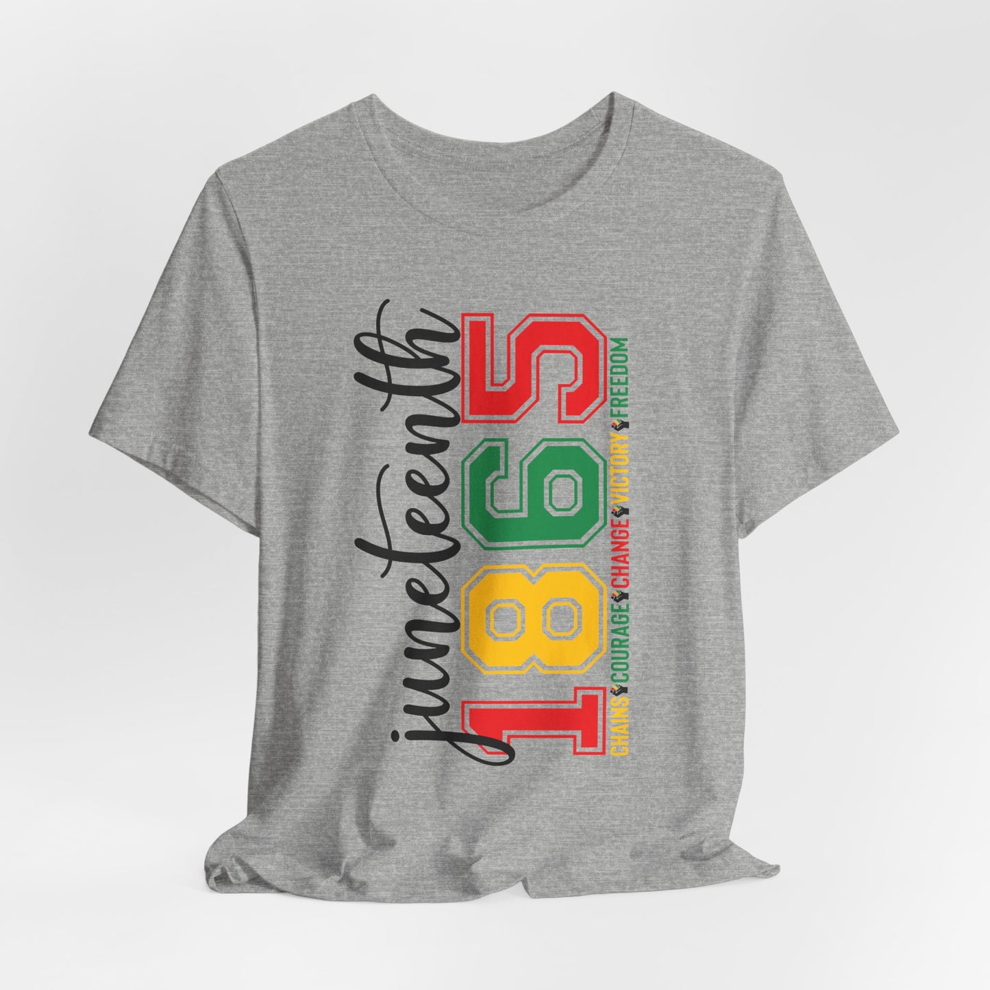 Juneteenth 1865 T-Shirt — Black History Celebration Tee