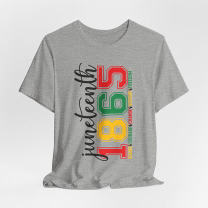 Juneteenth 1865 T-Shirt — Black History Celebration Tee
