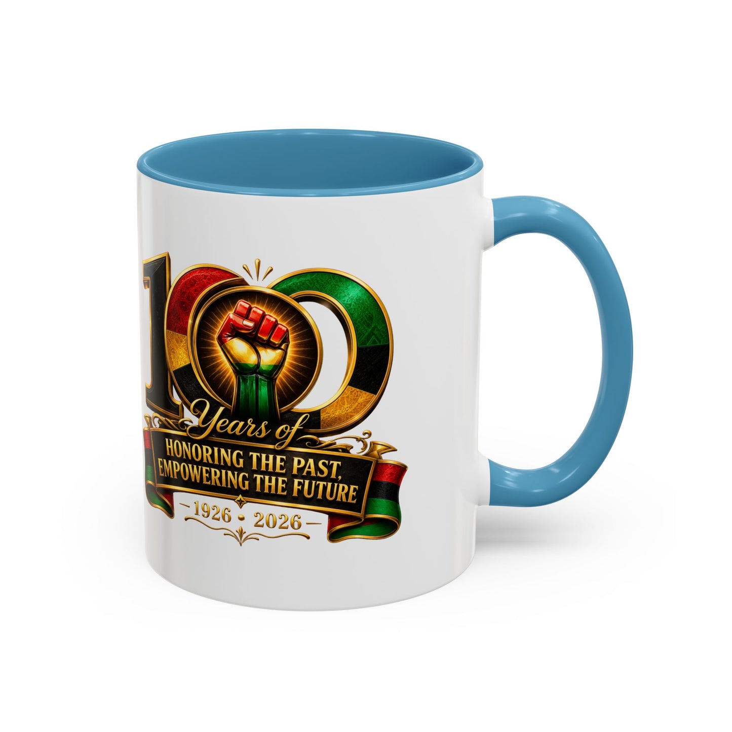 100 Years Commemorative Coffee Mug — "Honoring the Past, Empowering the Future"