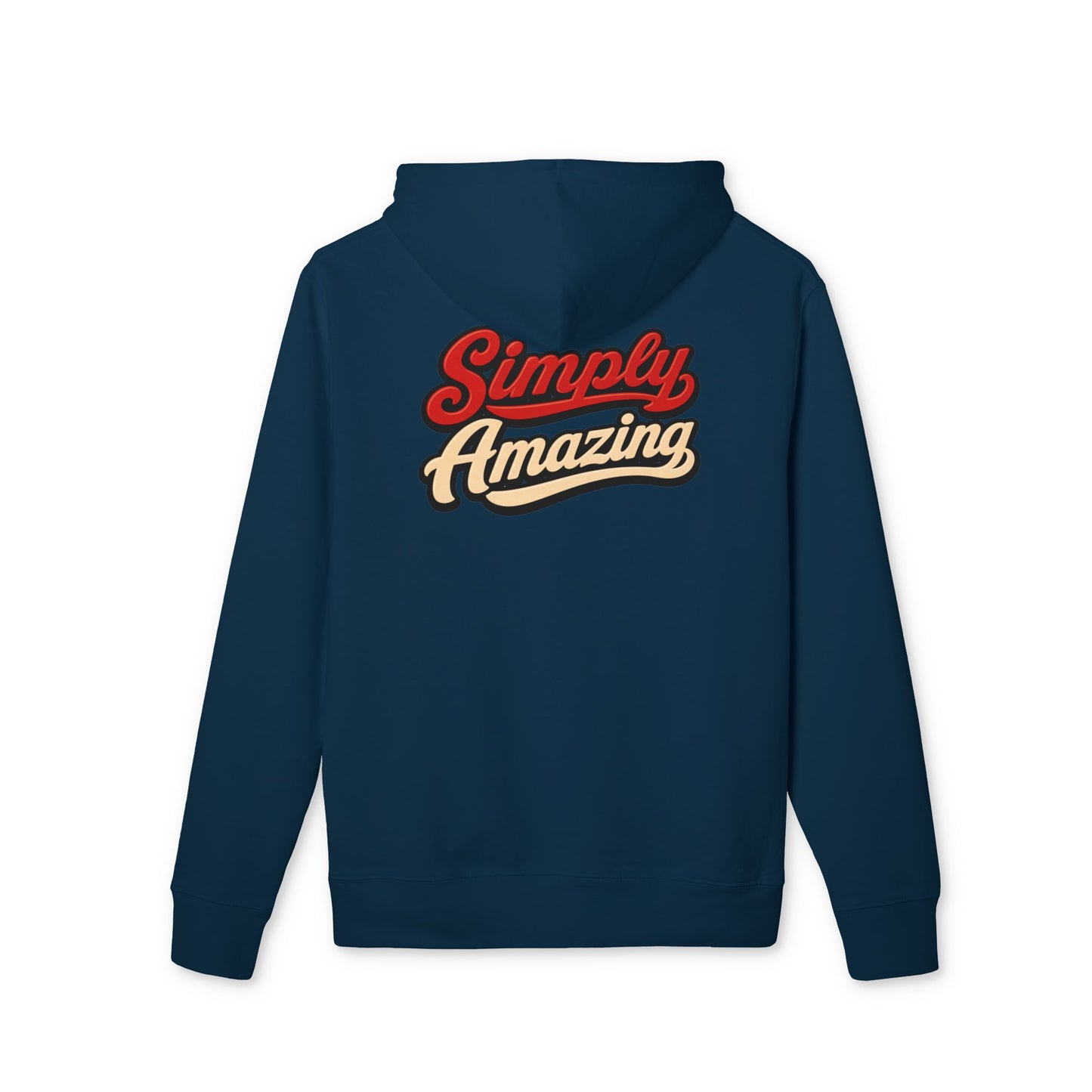 Simply Amazing Hoodie — Retro Script Graphic Pullover