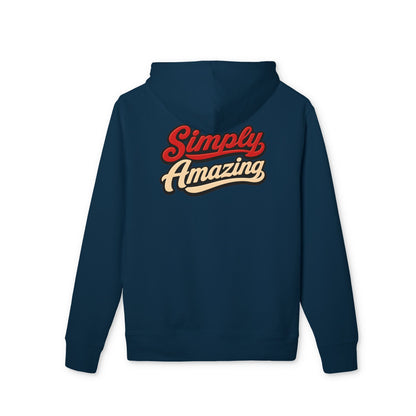Simply Amazing Hoodie — Retro Script Graphic Pullover