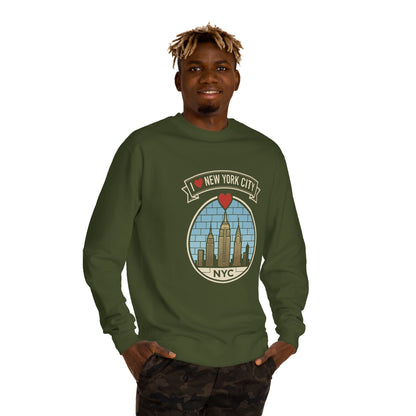 NYC Skyline Sweatshirt — I  New York City Crewneck