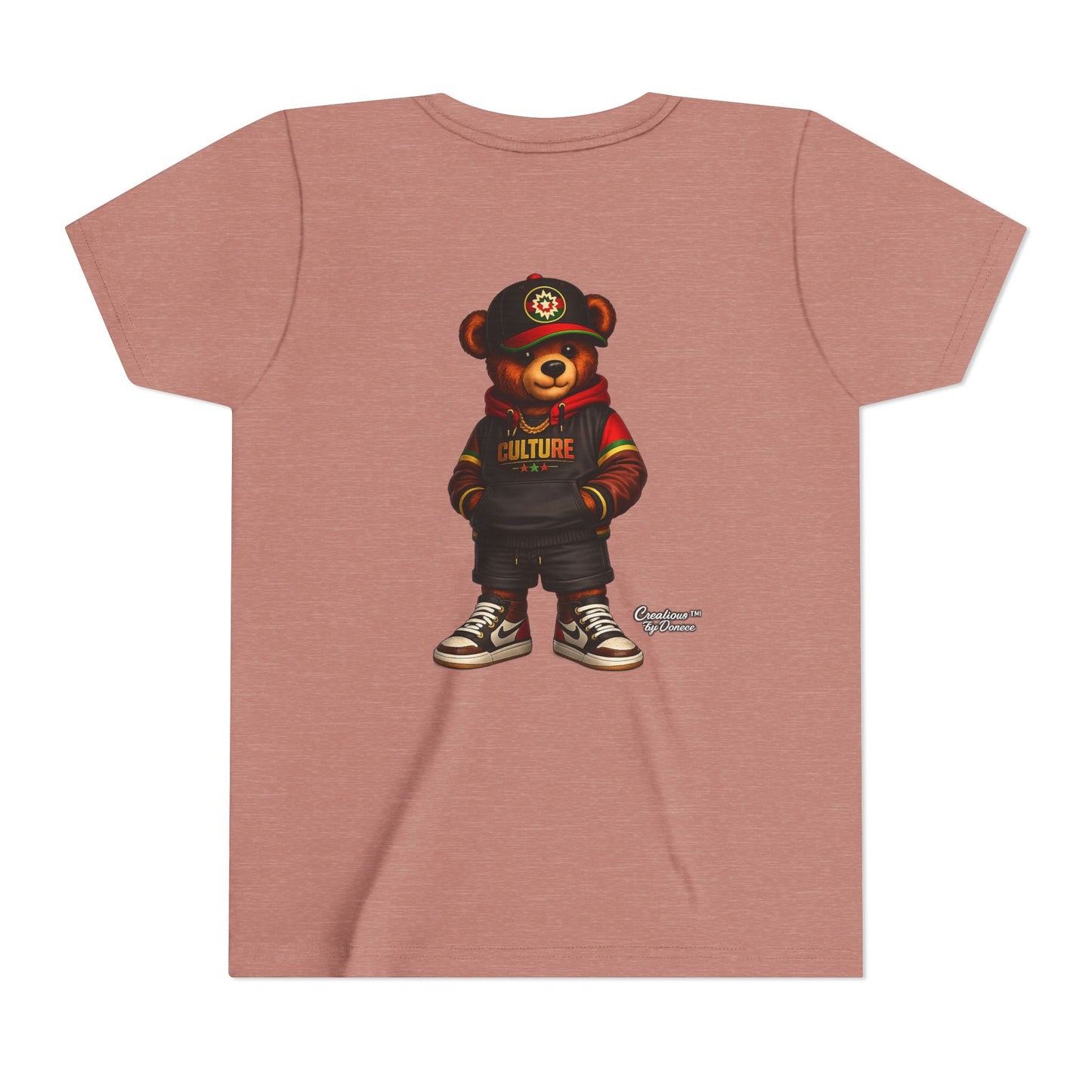 Youth Tee — Urban Bear "Culture" Graphic