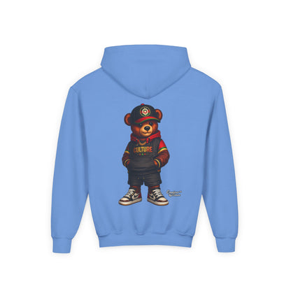 Kids Bear Hoodie — Streetwear Teddy Graphic Sweatshirt