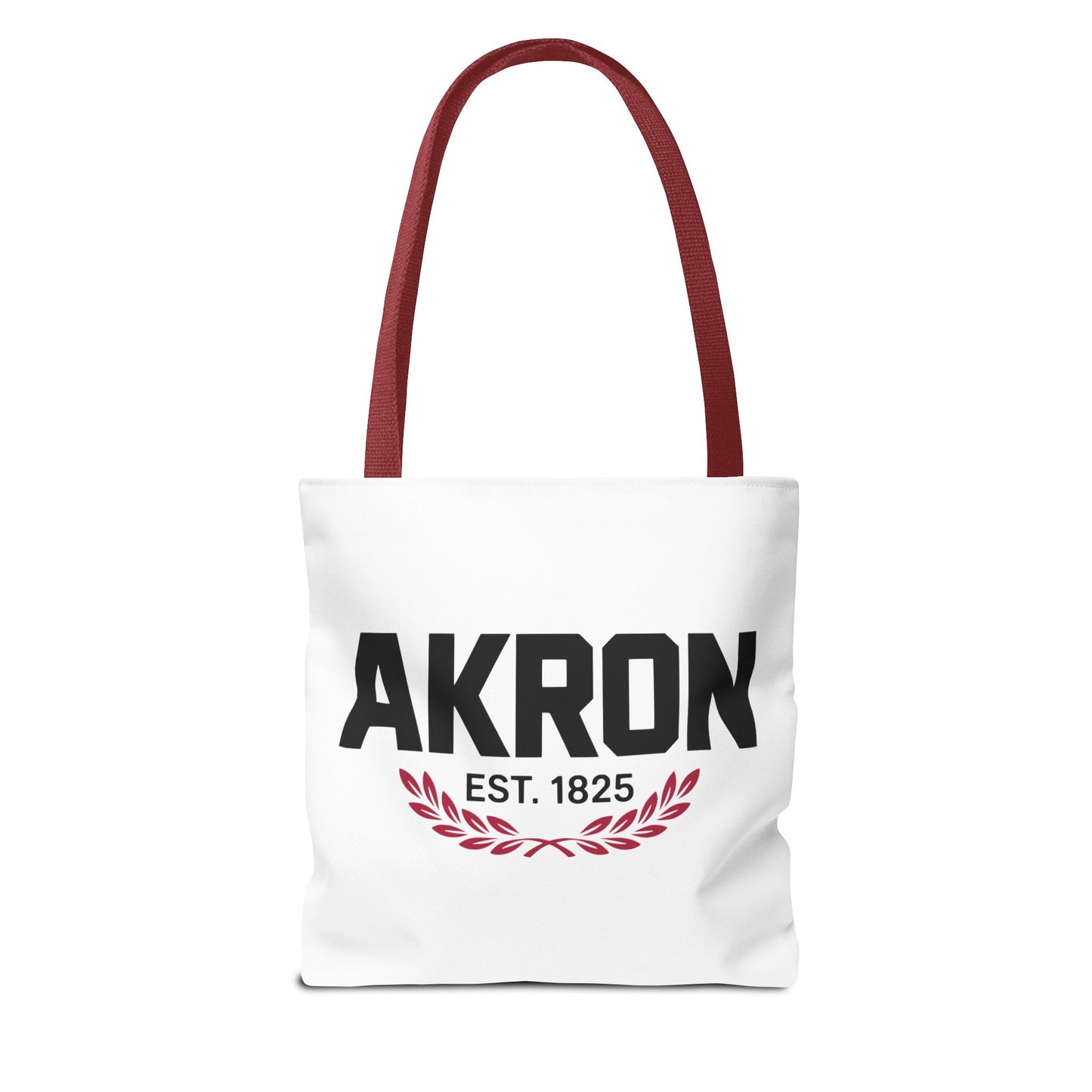 Akron Est. 1825 Tote Bag — City Pride Canvas Tote