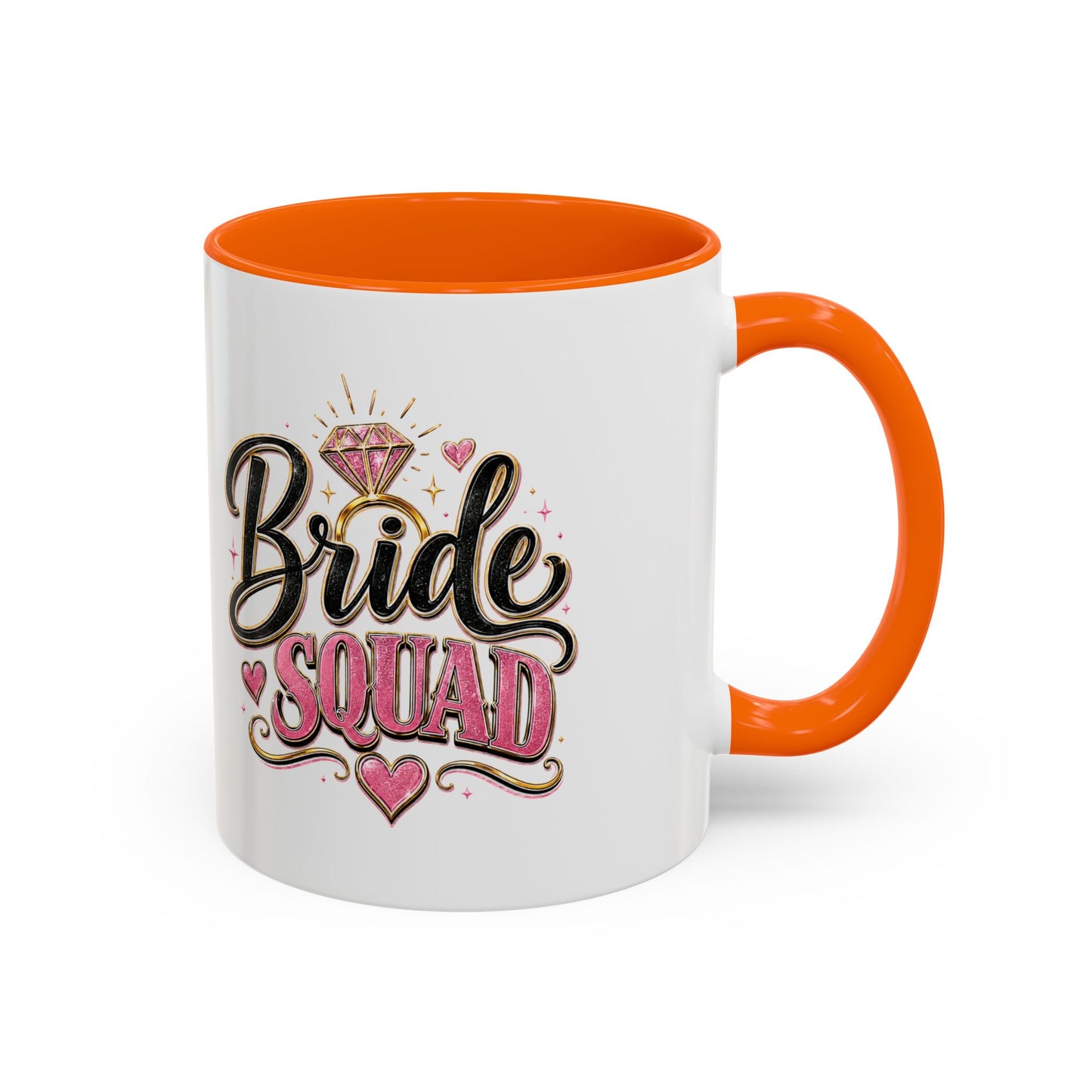 Bride Squad Coffee Mug — Bachelorette Party Gift, Bridal Shower Accent Mug