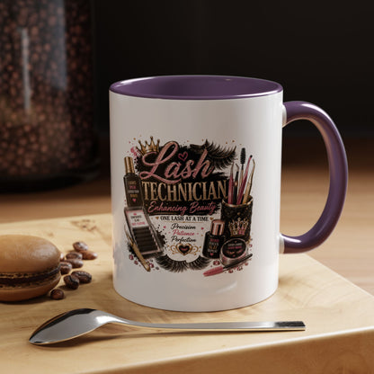 Lash Technician Coffee Mug — Eyelash Artist Gift (11/15oz)