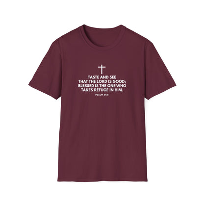 “Taste and See” Psalm 34:8 T-Shirt
