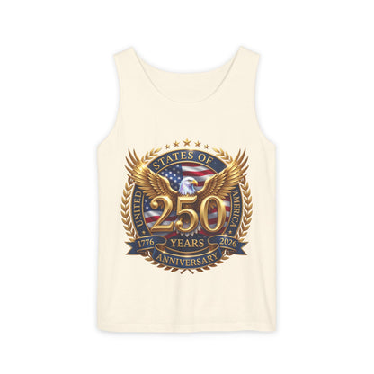 250 Years Anniversary Eagle Tank Top — United States Bicentennial Celebration Tee
