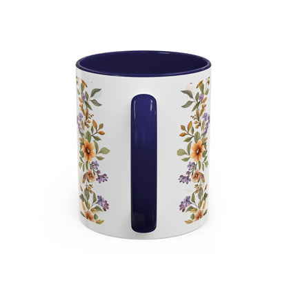 Mom Floral Coffee Mug — "Mom: The Quiet Strength..." Sentimental Mother's Day Gift (11/15oz)