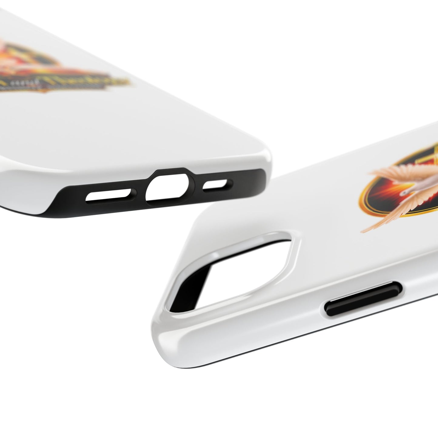Wisdom and Theology Tough Phone Case — Christian Dove & Cross Design