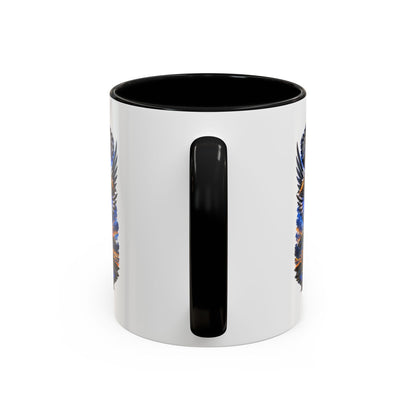 U.S. Air Force Eagle Coffee Mug — "Aim High" Accent 11/15oz
