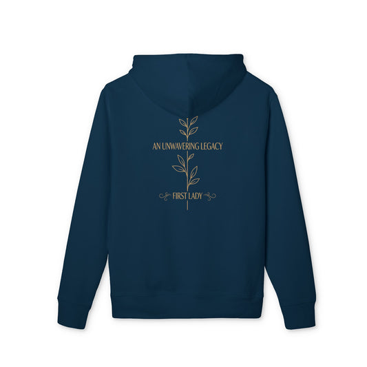 First Lady Legacy Hoodie — "An Unwavering Legacy" Gold Leaf Design