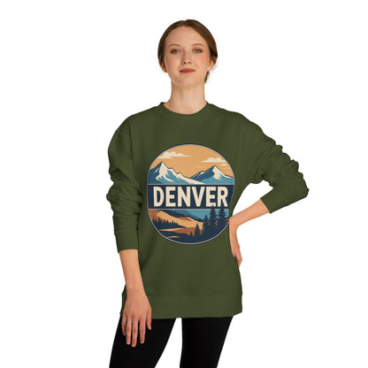 Denver Mountain Badge Sweatshirt