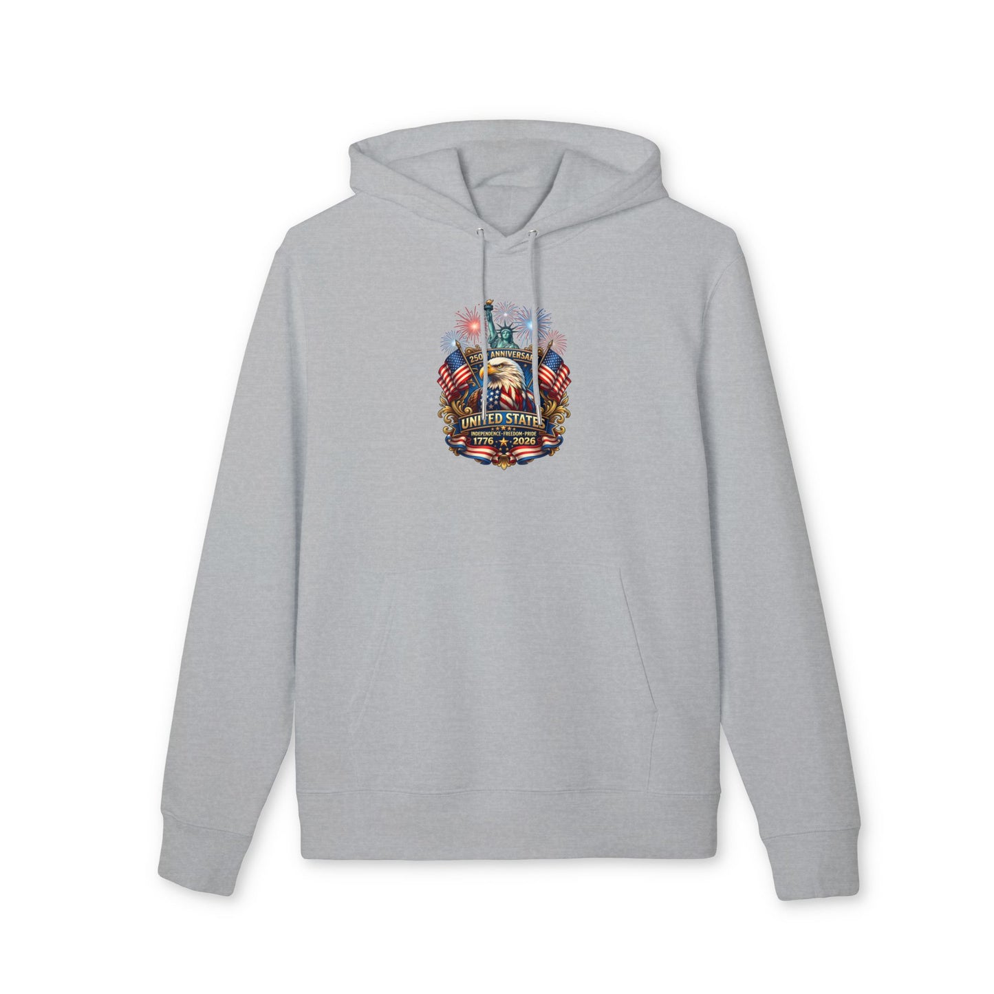 Patriotic Eagle Hoodie — United States 1776–2020 Memorial Design