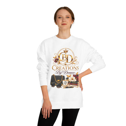 Crewneck Sweatshirt — Creations By Donece Luxury Logo Graphic