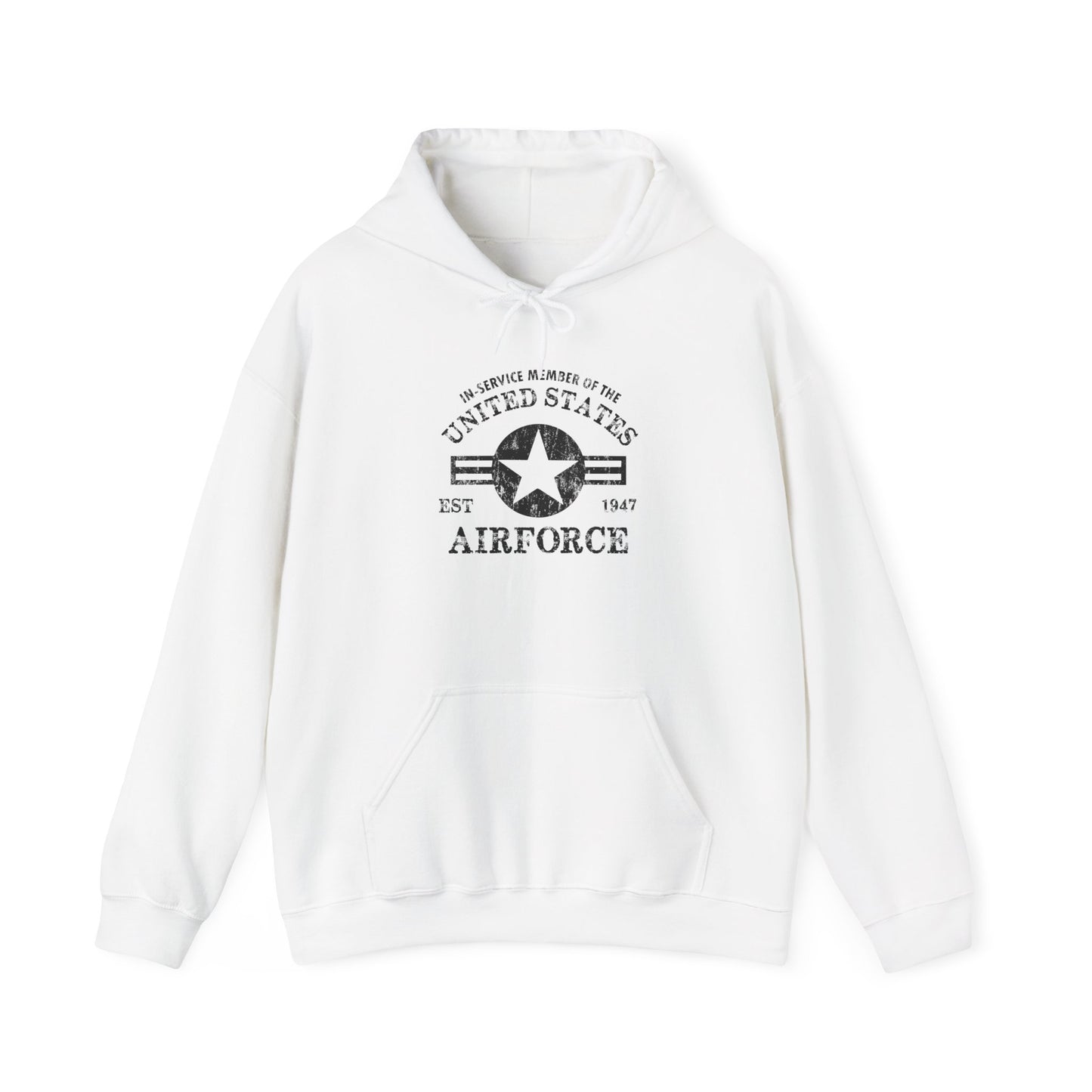 In-service Mime of the United States Est 1947 Airforce Hoodie