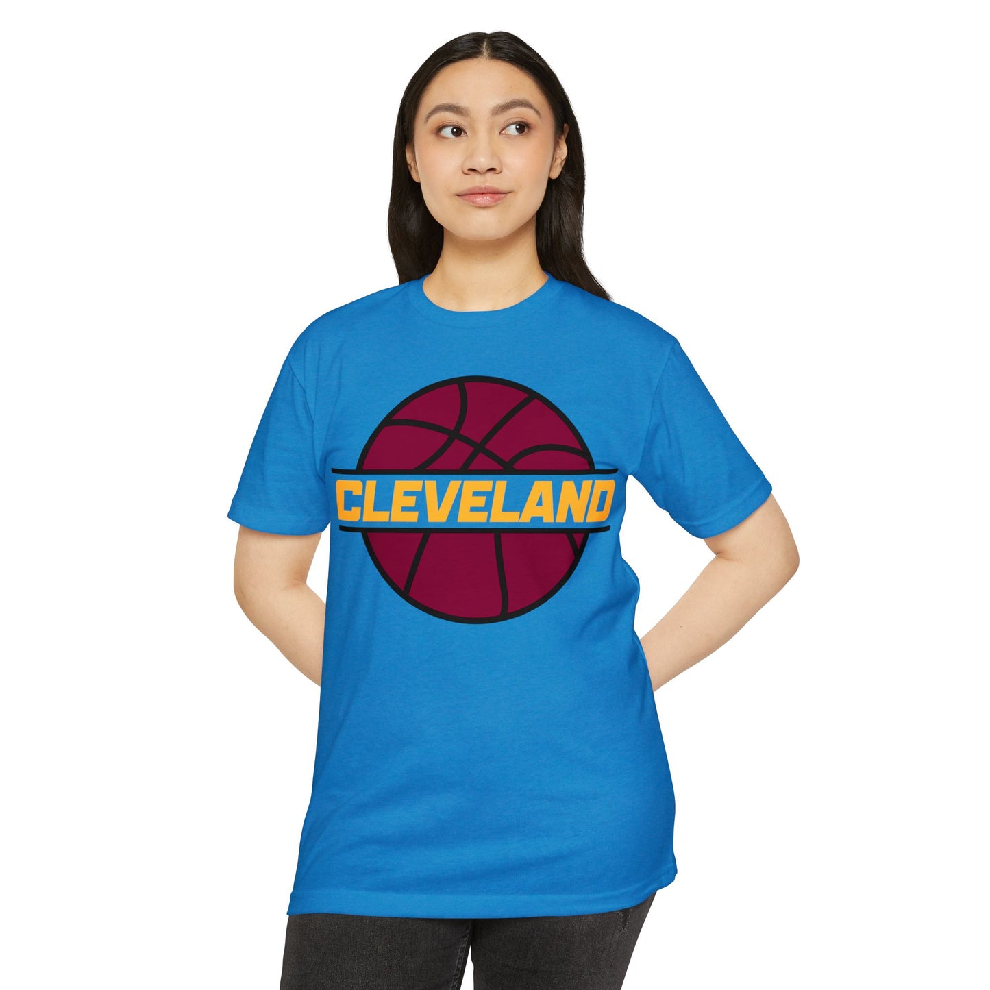 Cleveland Heart T-Shirt — Retro Script City Pride Tee