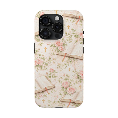 Blooming Blessings Phone Case | Christian Floral iPhone Case