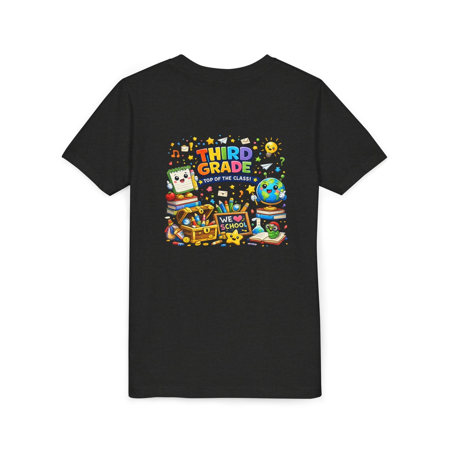 Third Grade Kids Tee — "Third Grade Out of the Classroom" Back-to-School Youth Shirt