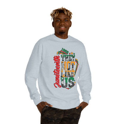 Juneteenth 'They Not Like Us' Crewneck Sweatshirt