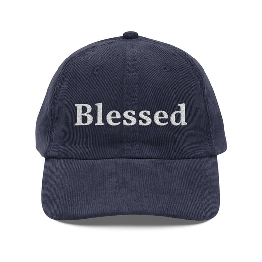 Vintage Corduroy Cap (Embroidery)