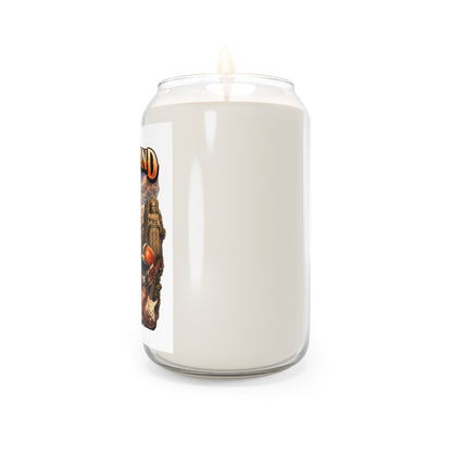 Cleveland Ohio Scented Soy Candle 13.75oz — Cityscape & Football Keepsake