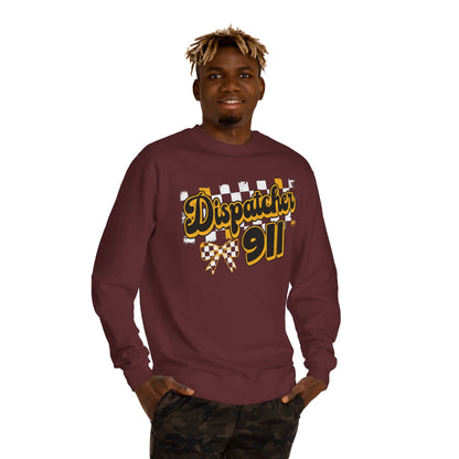Dispatcher 911 Crewneck Sweatshirt — Emergency Dispatcher Gift
