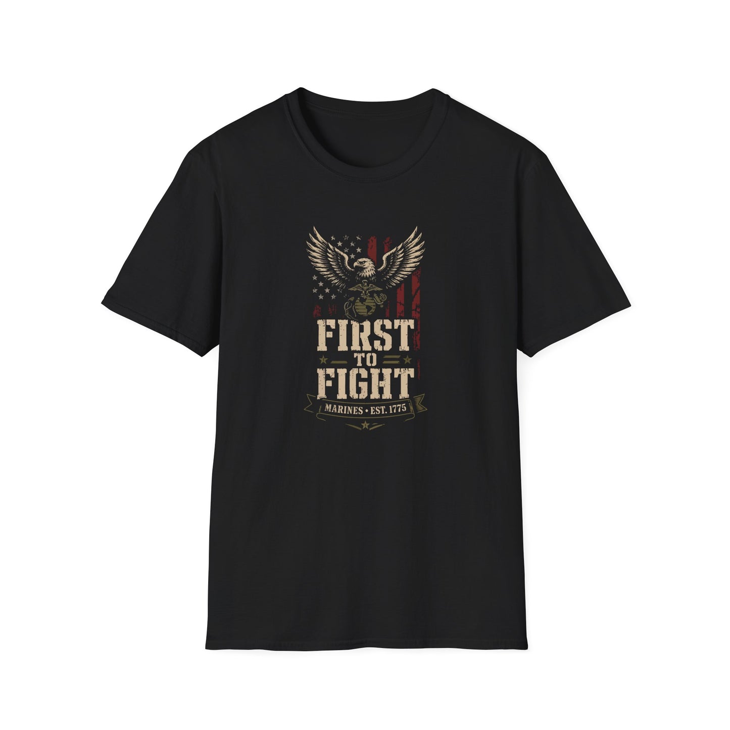 First to Fight Eagle T-Shirt