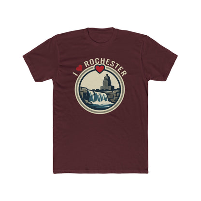 Rochester Heart Graphic Tee — I  Rochester Cityscape T-Shirt