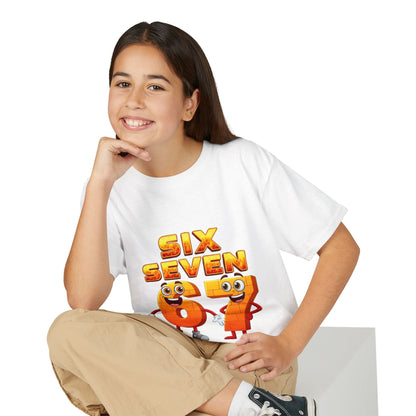 Six Seven 67 Kids T-Shirt – Cute Cartoon Number Shirt for Boys & Girls