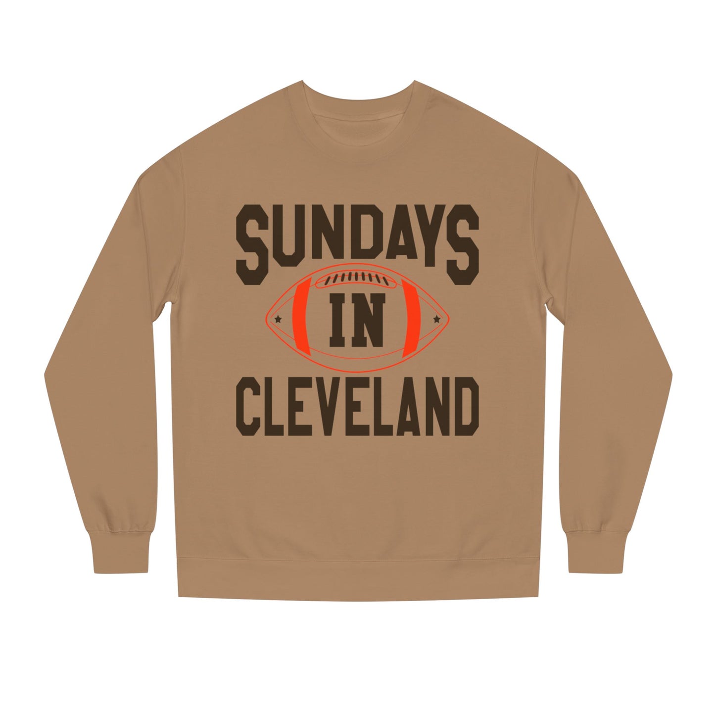 Sundays in Cleveland Football Sweatshirt