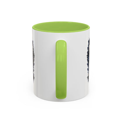 U.S. Air Force Accent Coffee Mug — Military Emblem 11/15oz