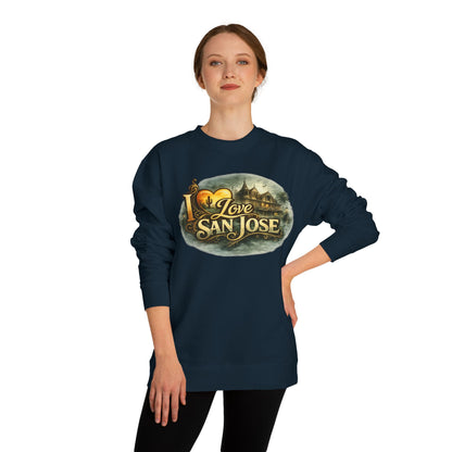 I Love San Jose Crewneck Sweatshirt