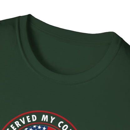 I Served My Country U.S. Army Veteran T‑Shirt