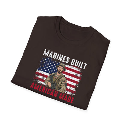 Marines Built American Made T‑Shirt