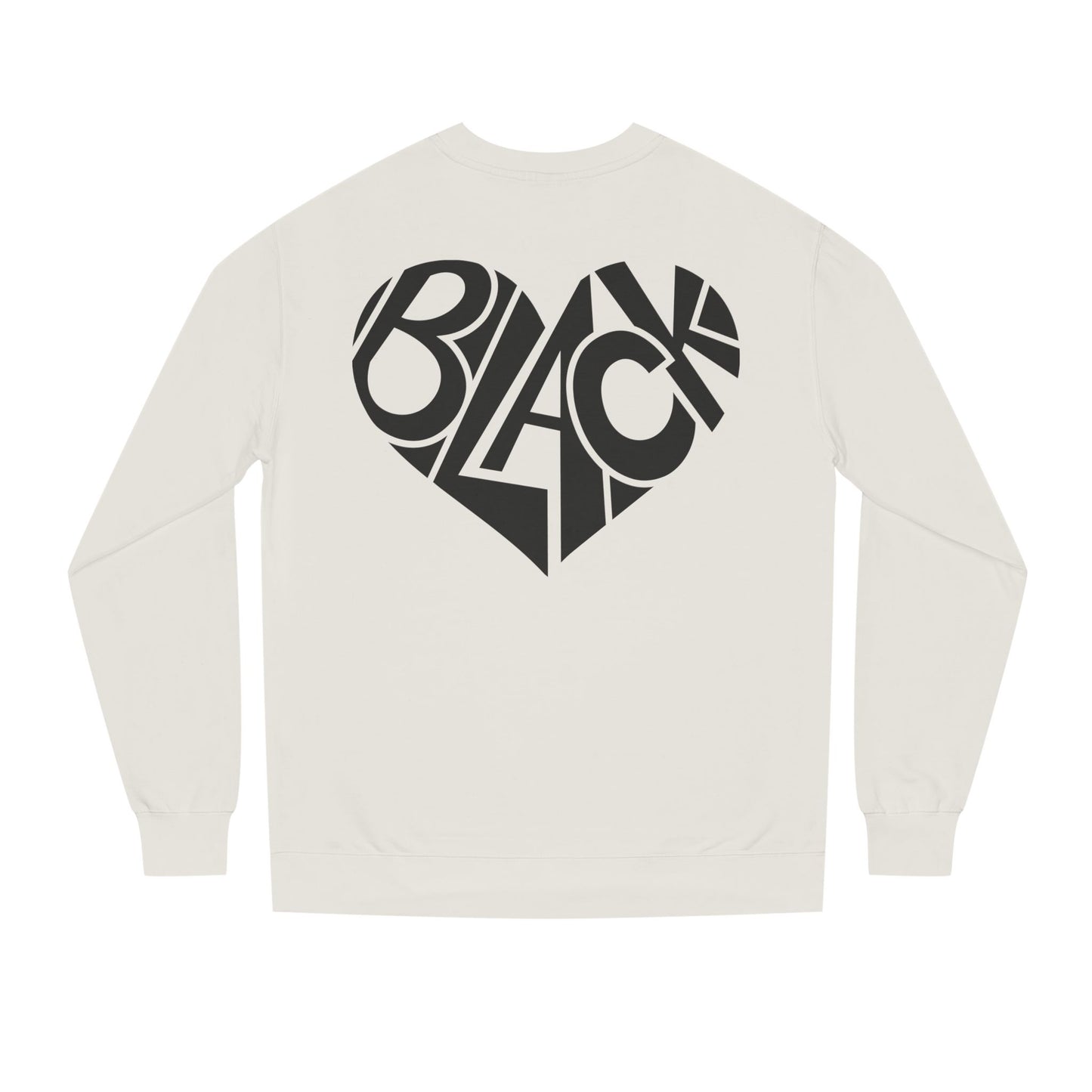 Black Heart Crewneck Sweatshirt