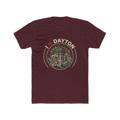 Dayton Vintage Landmark T‑Shirt — I  Dayton Cityscape Tee