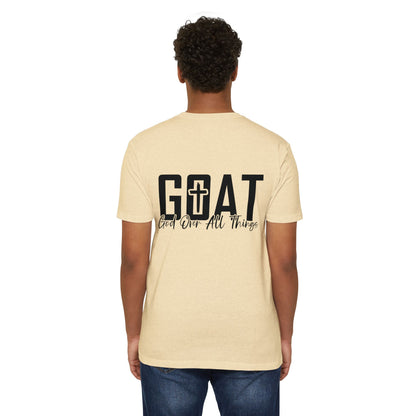 GOAT "God Over All Things" T-Shirt - Christian Faith Tee