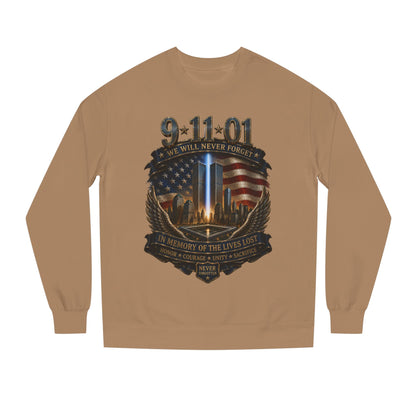 9/11 Never Forget Memorial Sweatshirt – In Memory of the Lives Lost