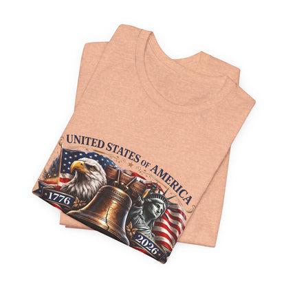 250th Anniversary USA Liberty Bell T-Shirt