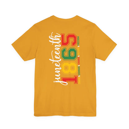 Juneteenth 1865 Celebration Tee — Black History Freedom T-Shirt