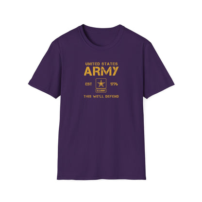 United States Army 'This We'll Defend' Military T-Shirt