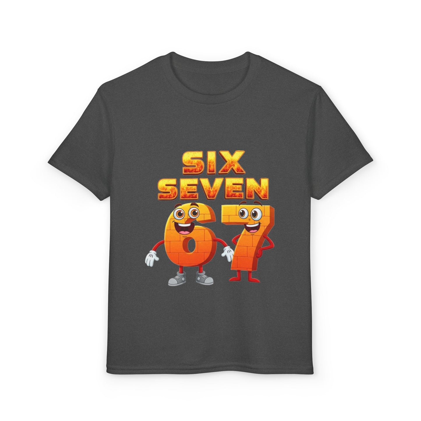 Six Seven 67 Kids T-Shirt – Cute Cartoon Number Shirt for Boys & Girls