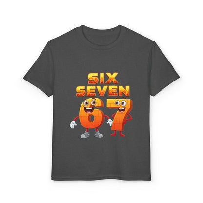 Six Seven 67 Kids T-Shirt – Cute Cartoon Number Shirt for Boys & Girls
