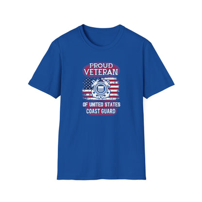 Proud Veteran of United States Coast Guard T-Shirt