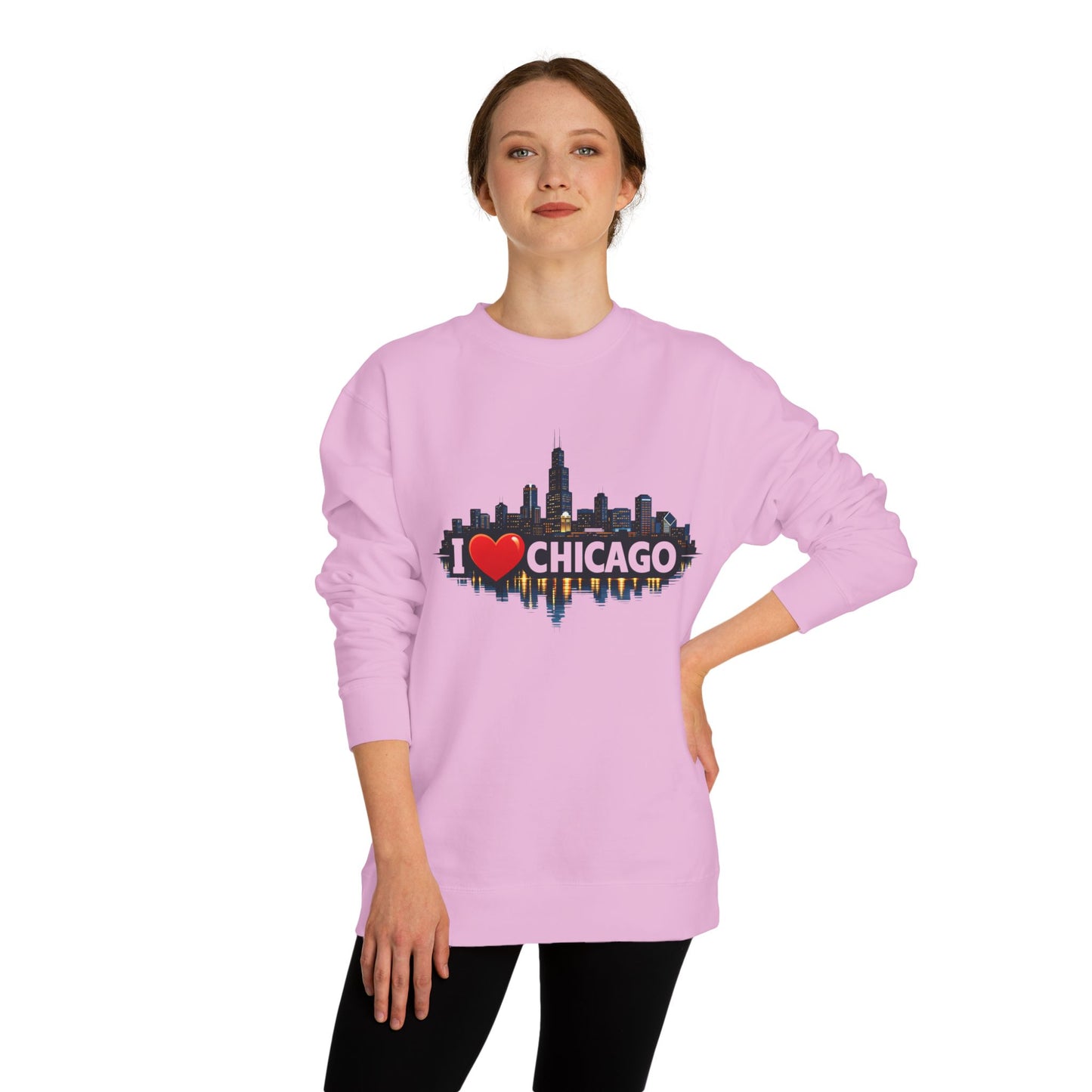 I  Chicago Skyline Sweatshirt