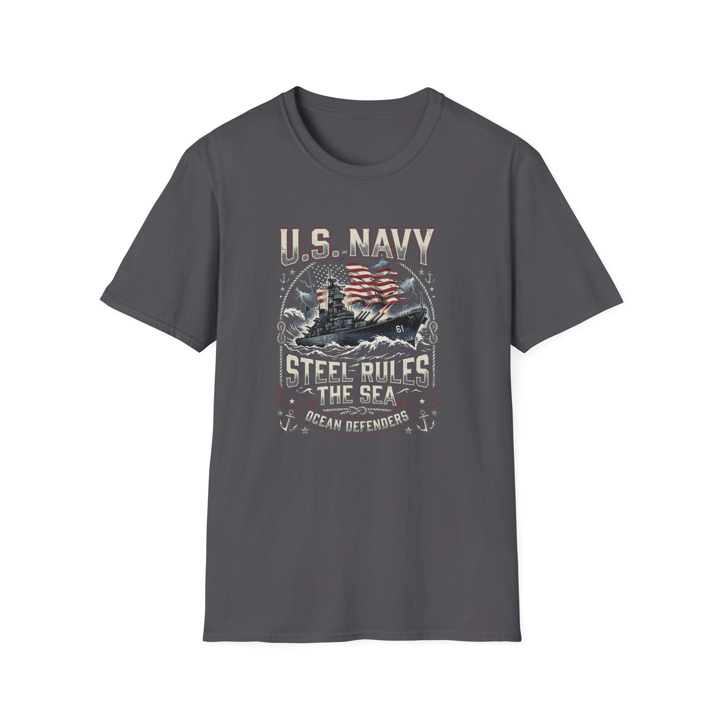 U.S. Navy Steel Rules the Sea T-Shirt