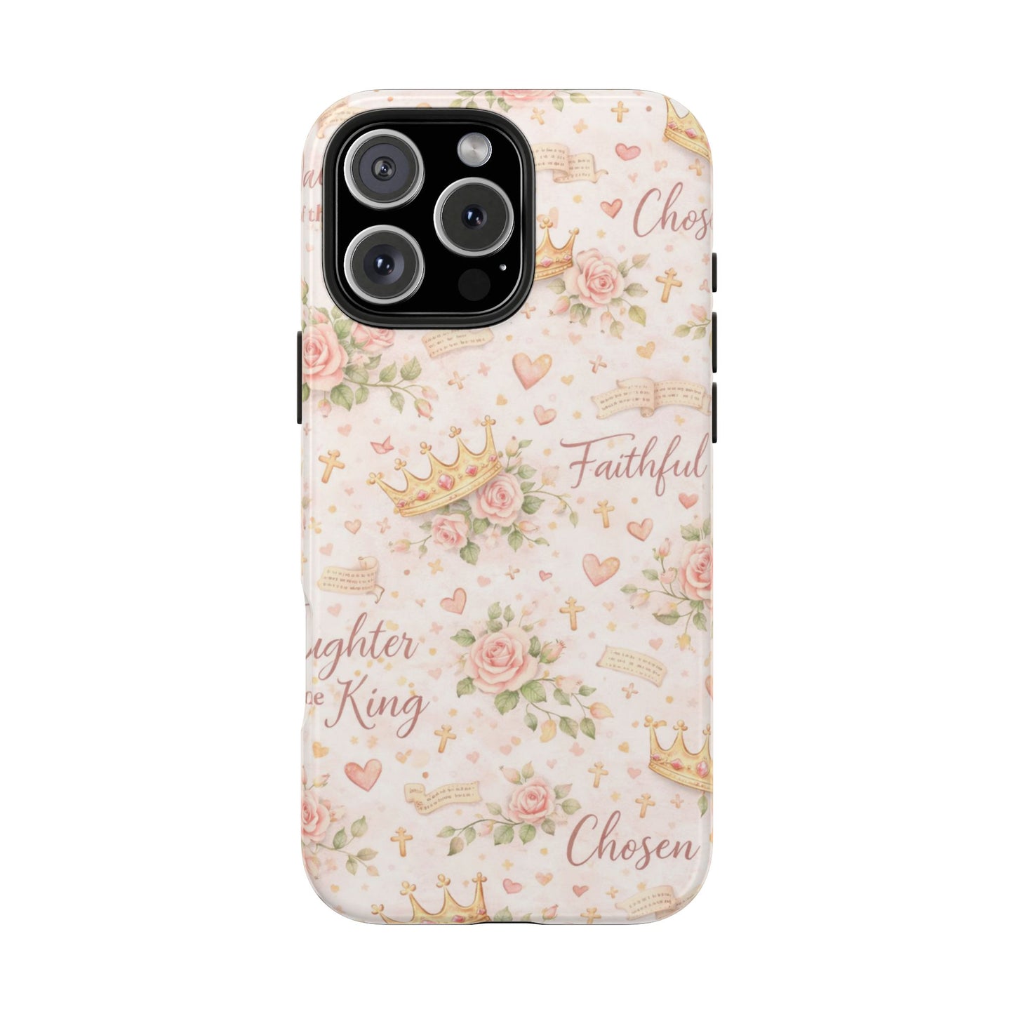 Daughter Of The King Phone Case | Christian Floral iPhone Case