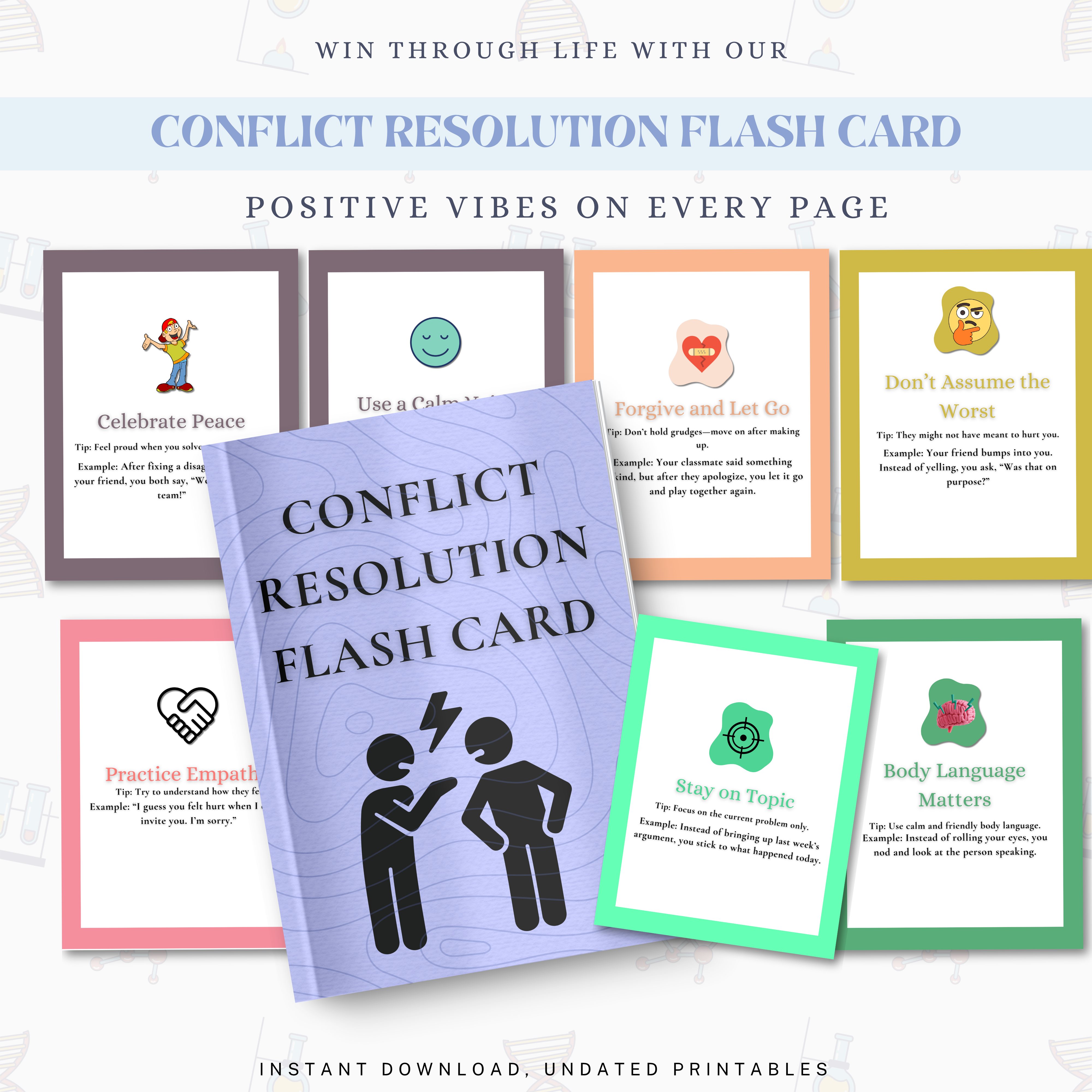 Conflict Resolution Visual Pdf Conflict Resolution Journal PDF | Communication Workbook, Problem-Solv ...